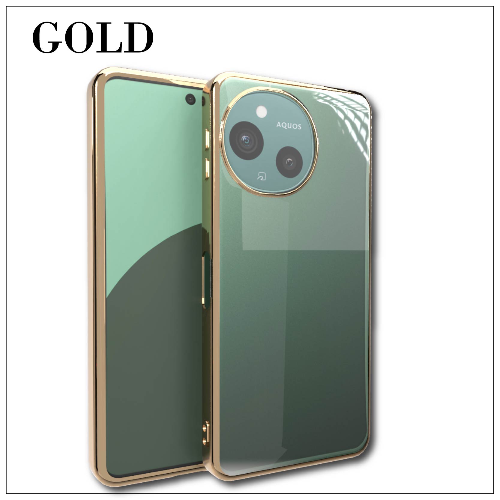 AQUOS PHONE ゴールド SoftBank AQUOS PHONE THE PREMIUM 009SH | スマートフォン・携帯電話