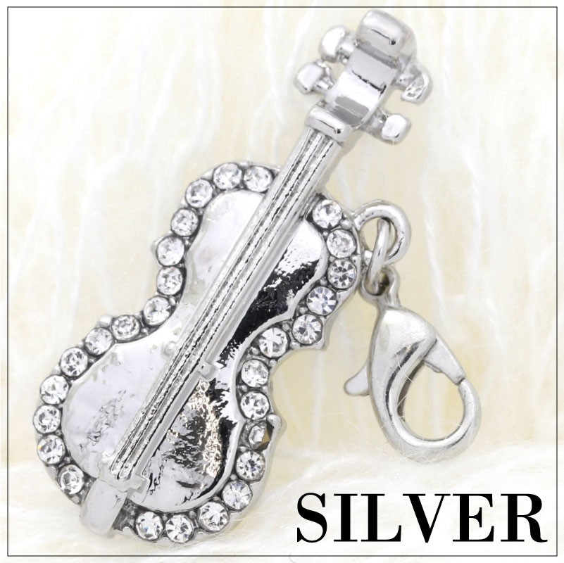 チャーム アクセサリー バイオリン charm レディース ストラップ