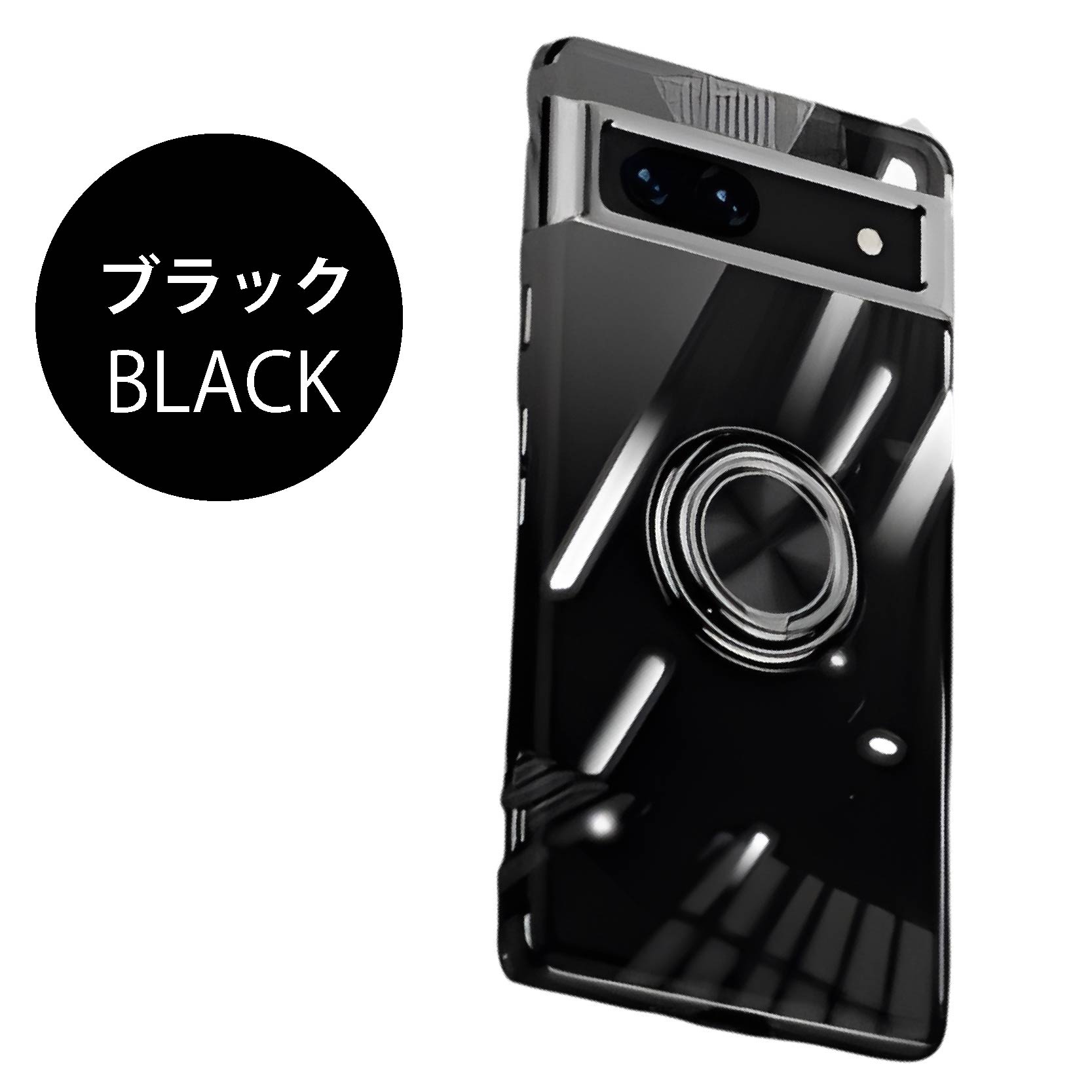 Google Pixel 7A サイドメッキ加工 TPU クリア 耐衝撃 衝撃吸収 ケース