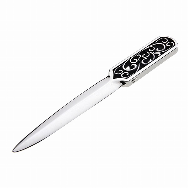 silver925 ペーパーナイフ レターオープナー cenote シルバー アクセサリー アラベスクペーパーナイフ