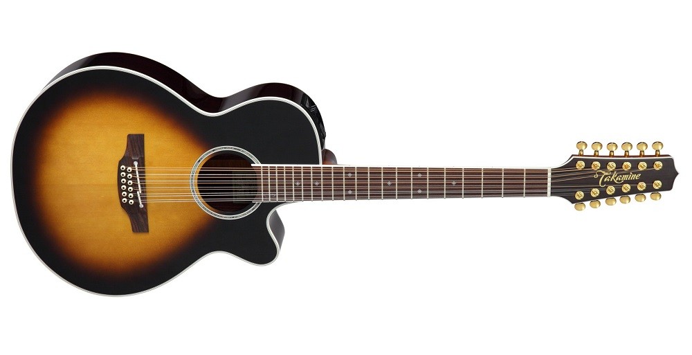 送料無料) Takamine (タカミネ) PTU141C-12 TBS 12弦