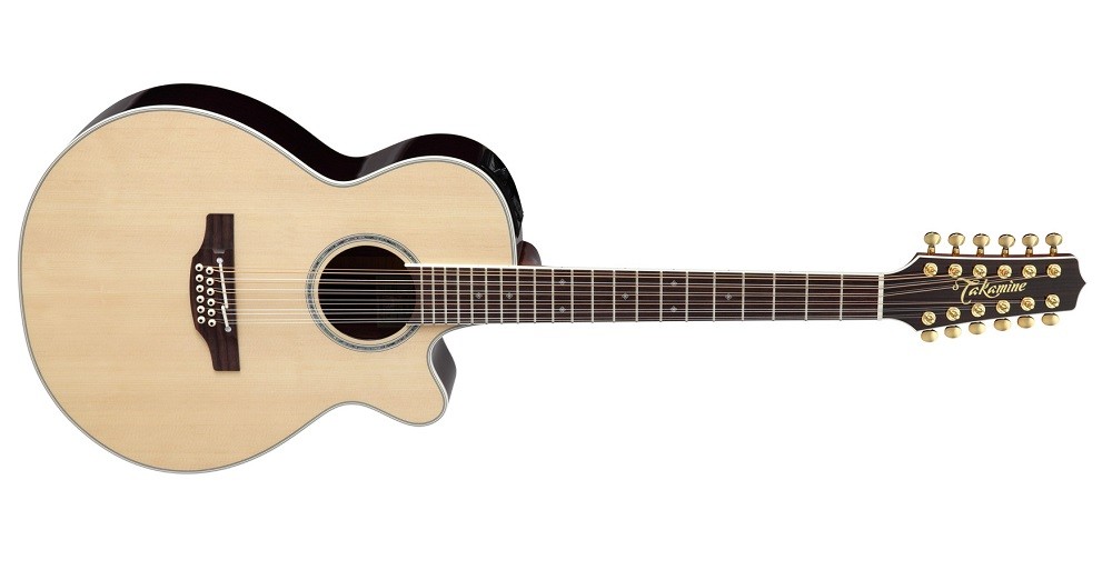 美品 Takamine T−E 14 STB プリアンプ付きエレアコ HC付き 送料無料) Takamine (タカミネ) PTU141C-12 N 12弦アコースティック