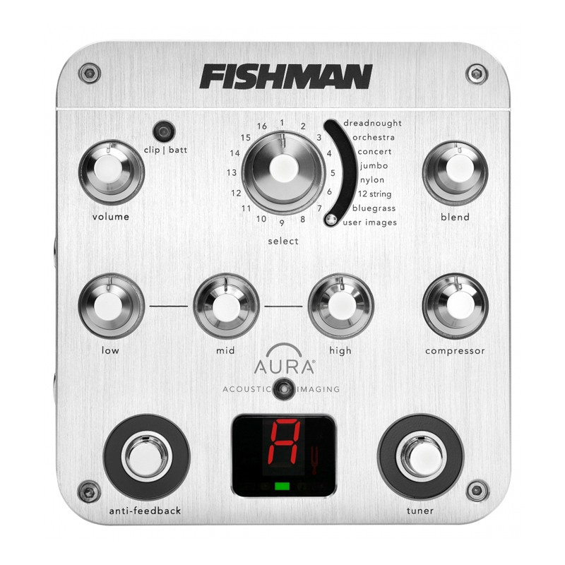 送料無料) Fishman フィッシュマン Aura Spectrum DI Preamp 送料無料) Fishman フィッシュマン Aura Spectrum DI Preamp