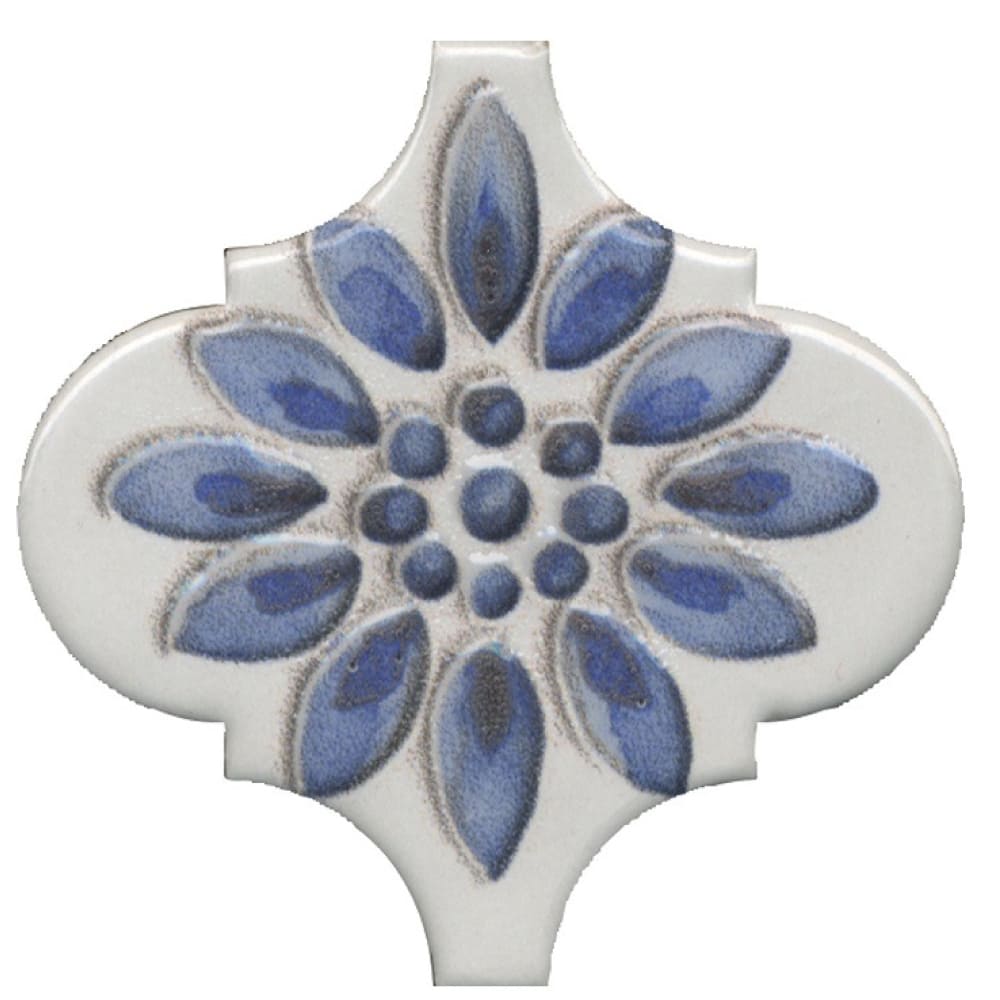 タイル ランタンタイル コラベルタイル 花柄 フラワー レトロ
