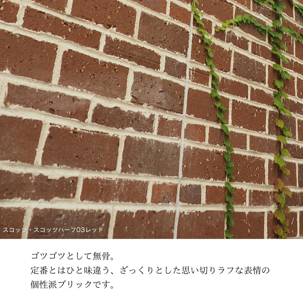 サンプル お試し 古レンガ 見本 サンプル トライアルテスト(スコッツ・スコッツハーフ300円3本入サンプル上限6点送料無料) 関連画像5