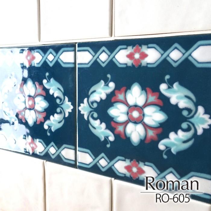 マジョリカタイル150 美濃焼 レトロ デザインタイル DIY アンティーク