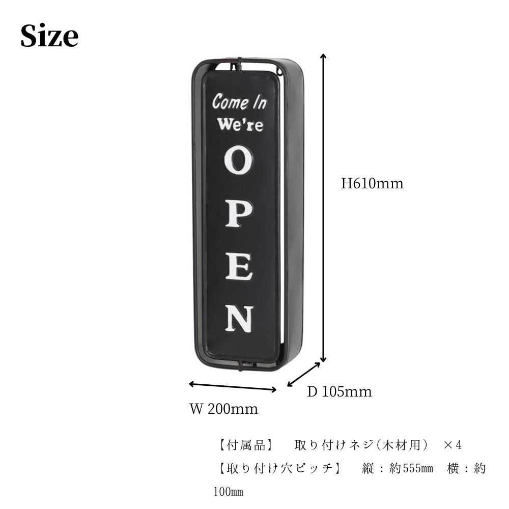 【新品/未使用】ダルトン　回転看板　壁付け　レトロ　アンティーク調 Amazon.co.jp: ダルトン(Dulton) ウォールマウント スピナー