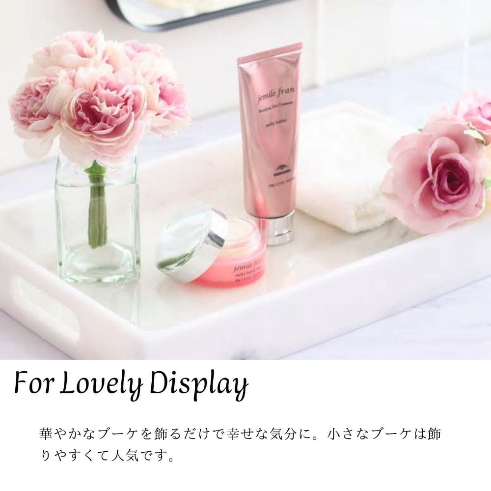 ポピー 造花 アーティフィシャル ギフト 雑貨 薔薇 小さめブーケ（3色