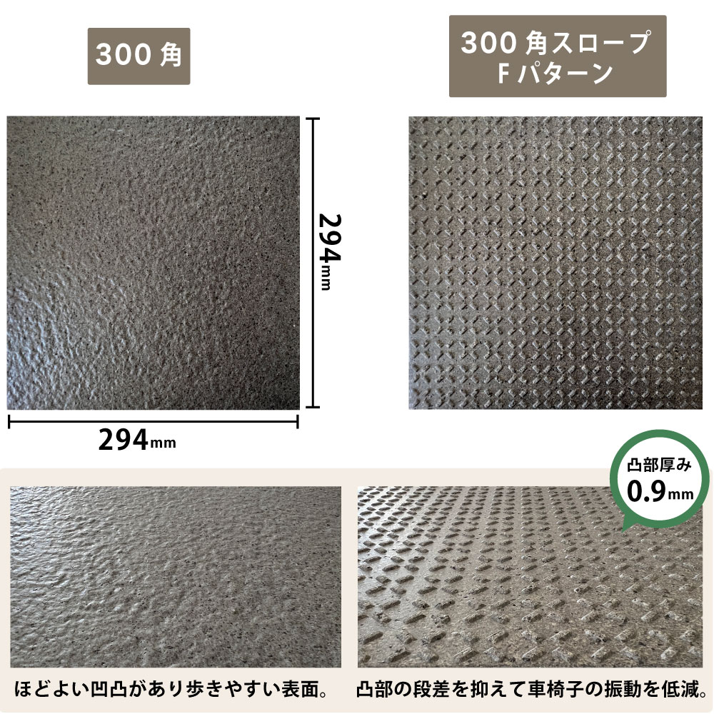 未使用　スロープタイル ceracore_ift1515ti-slope