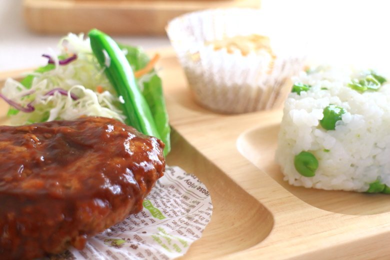 ナチュラルウッド ランチプレート プレート 仕切り皿 カフェ食器