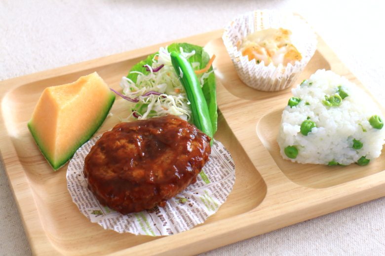 ナチュラルウッド ランチプレート プレート 仕切り皿 カフェ食器