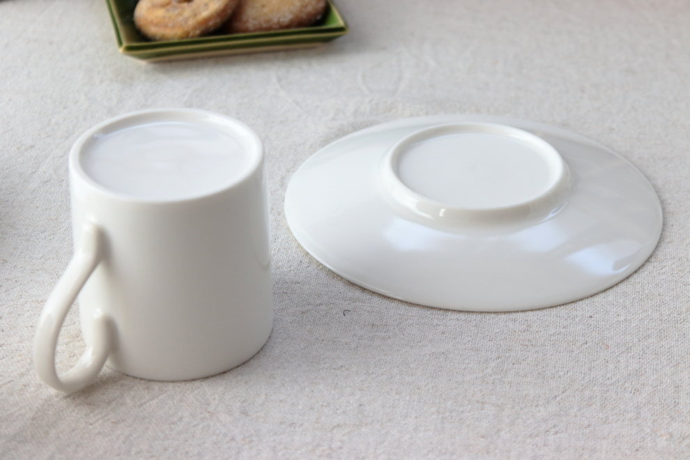 クリームのカップ＆ソーサー 160ml 日本製 美濃焼 碗皿 皿付き カップ