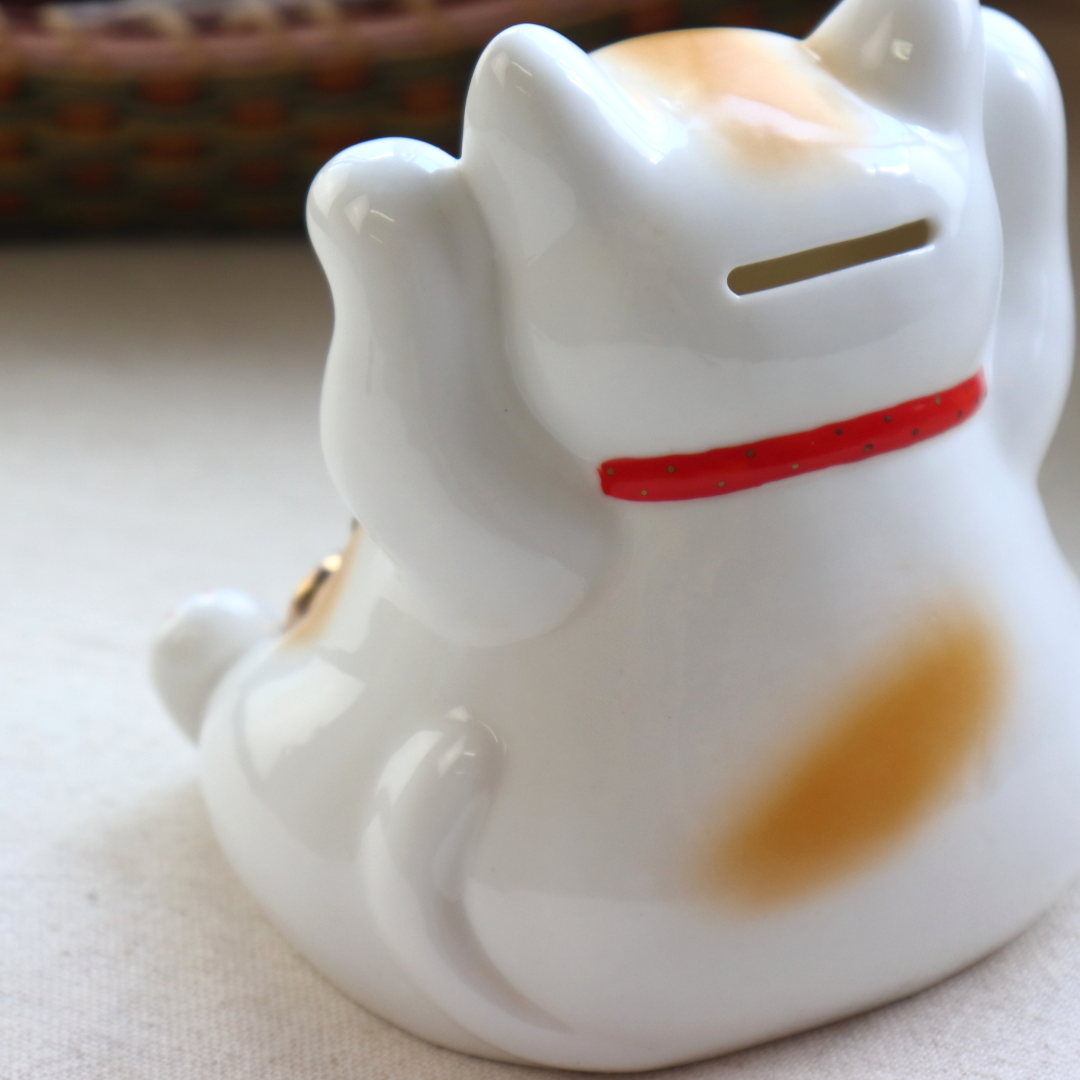 Tokukai公式アカウント05　超特大　白猫　招き猫　まねきねこ　貯金箱 Tokukai公式アカウント05様専用 超特大 白猫 招き猫 まねきねこ