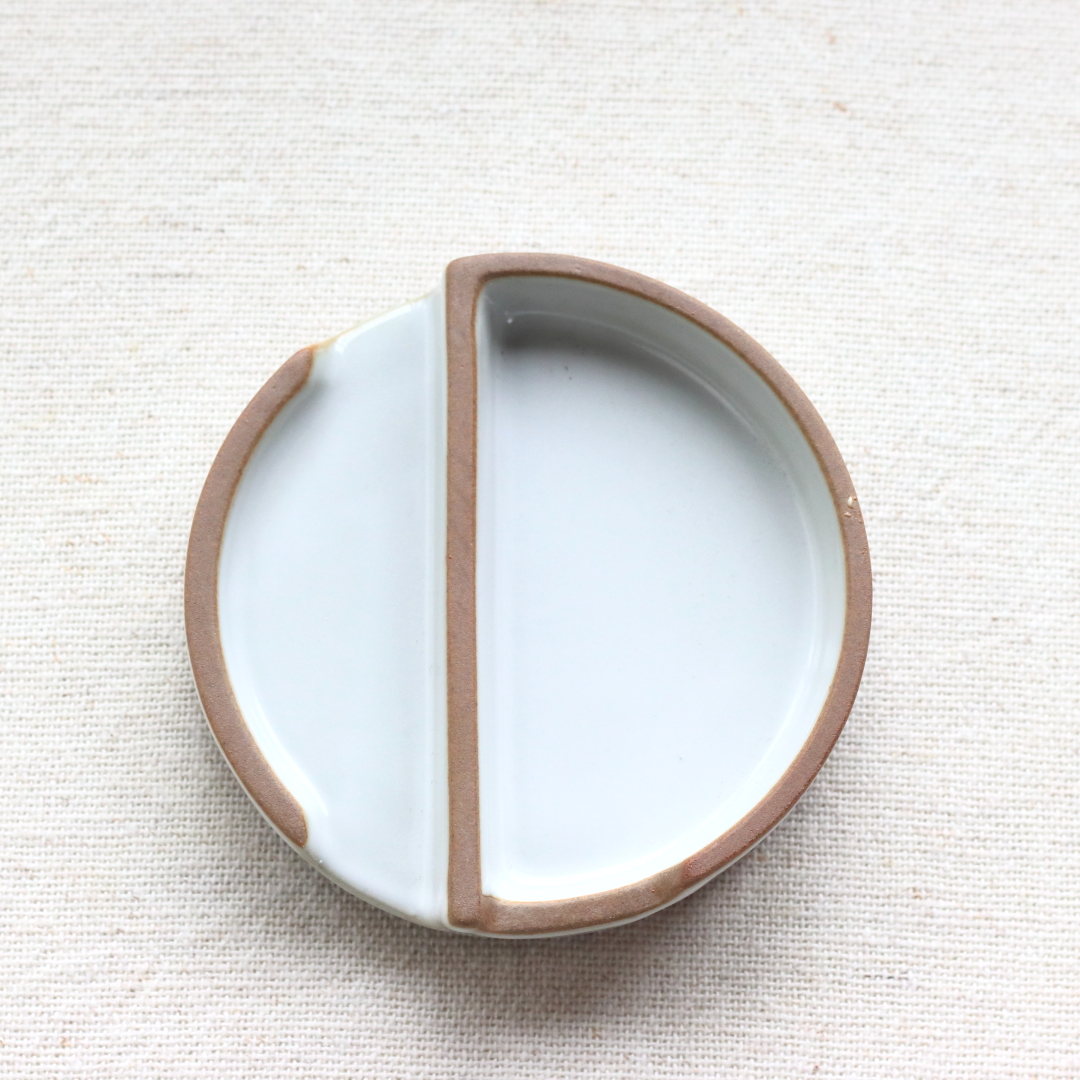 ペトリー 箸置き小皿 日本製 瀬戸焼 8.8cm 箸置き はしおき カトラリー