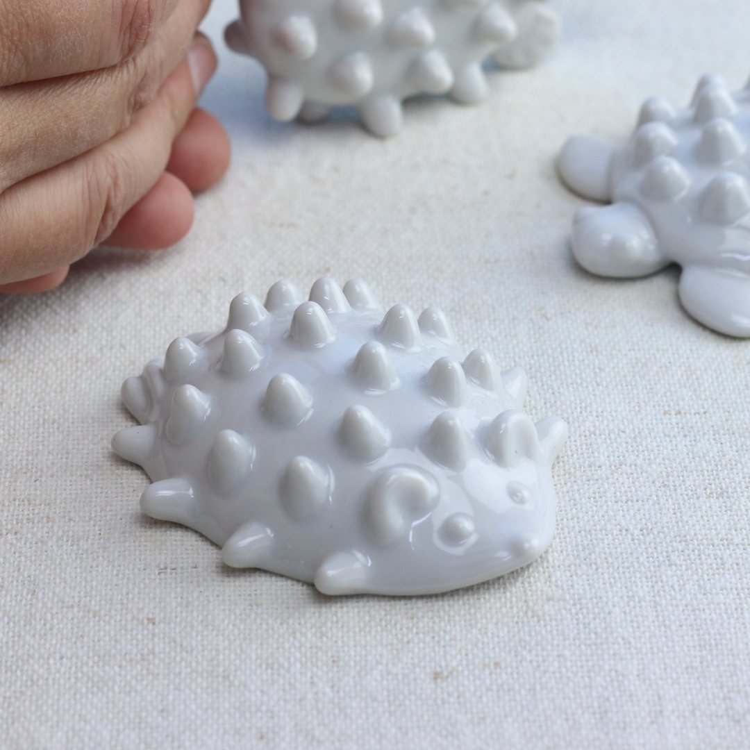 ツボセラム Sサイズ 日本製 美濃焼 瀬戸焼 ツボ押し イボイボ 手もみ