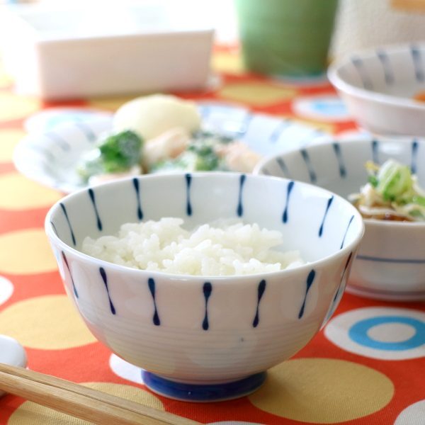 渕十草 飯碗 国産 美濃焼 和食が映える十草柄 ご飯茶碗 お茶碗 飯碗 茶碗 和食器