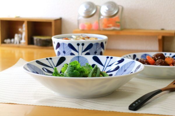 オーランド パスタプレート22.5cm 国産 美濃焼 透明感のある白磁に