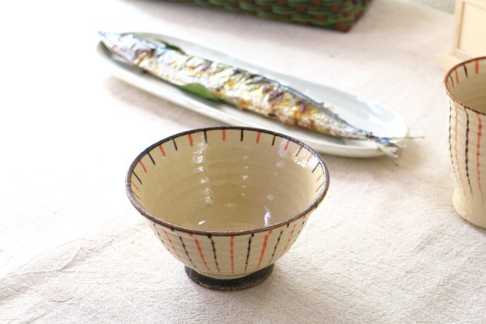 伝統的な和風デザインの茶碗 jk01201.jpg