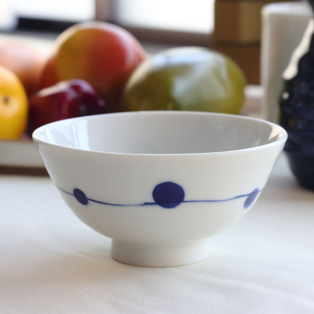 ドット 茶碗（色：ブルー系）の商品一覧 通販 - Yahoo!ショッピング