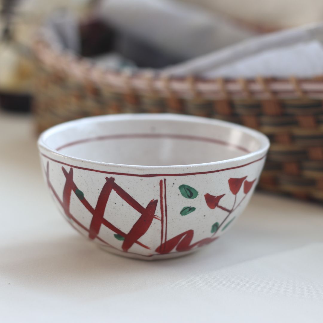 赤絵三善 料亭小鉢 日本製 美濃焼 小鉢 小分け鉢 小付け 小器 小椀