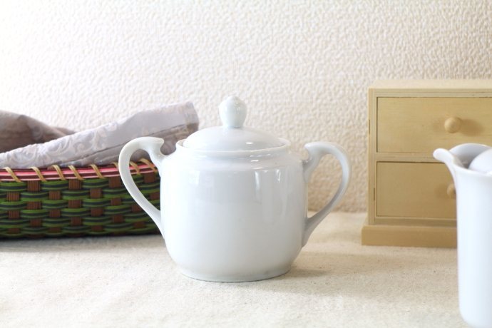 新夏目 シュガーケース 国産 瀬戸焼 シュガーポット キャニスター 砂糖