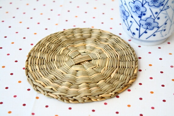 わらのコースター 10枚セット メール便全国送料無料 そば猪口の台座