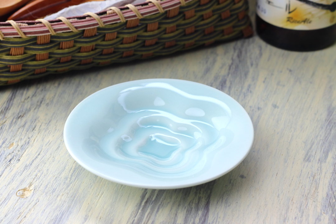 全国送料無料和選はんなり醤油皿 同色2枚セット 送料無料 日本製 瀬戸