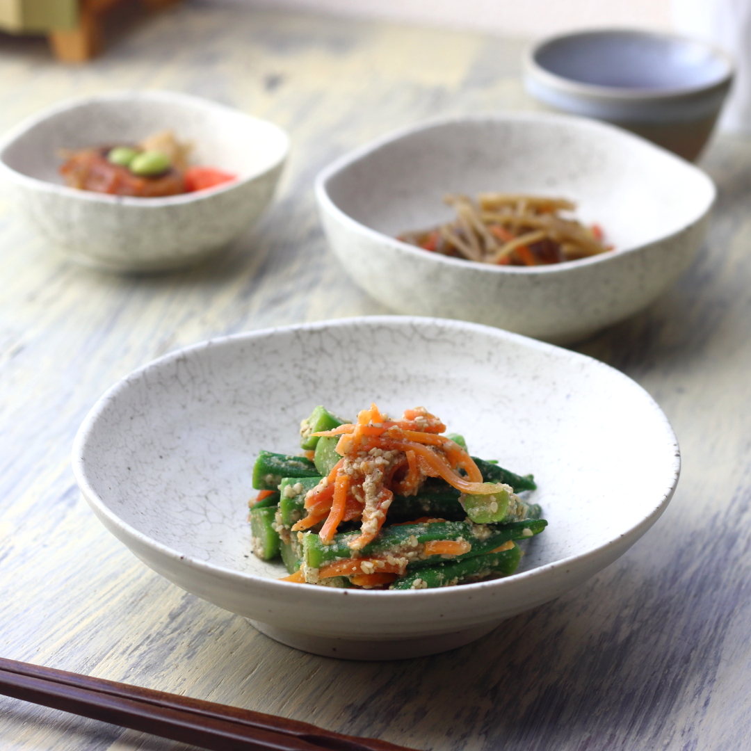 堅手深鉢茶碗 雨漏堅手茶碗 銘 有来 | 鶴田 純久の章 お話