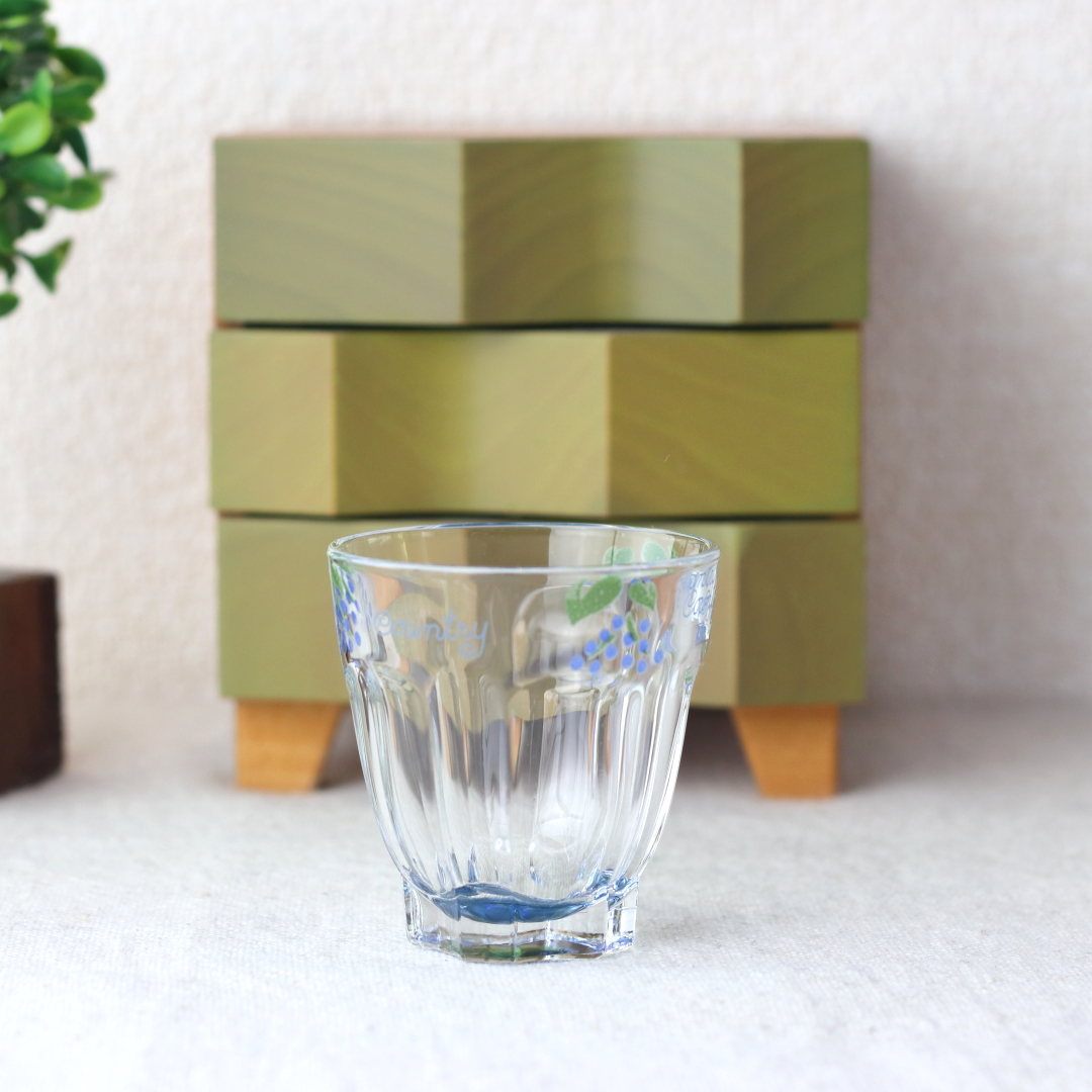 フラワーカントリー リトルタンブラー90ml ガラス ガラス製