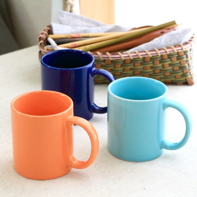 カラフルたっぷりマグカップ 290ml 国産 美濃焼 カップ マグ カラフル