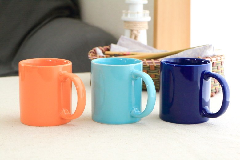カラフルたっぷりマグカップ 290ml 国産 美濃焼 カップ マグ カラフル