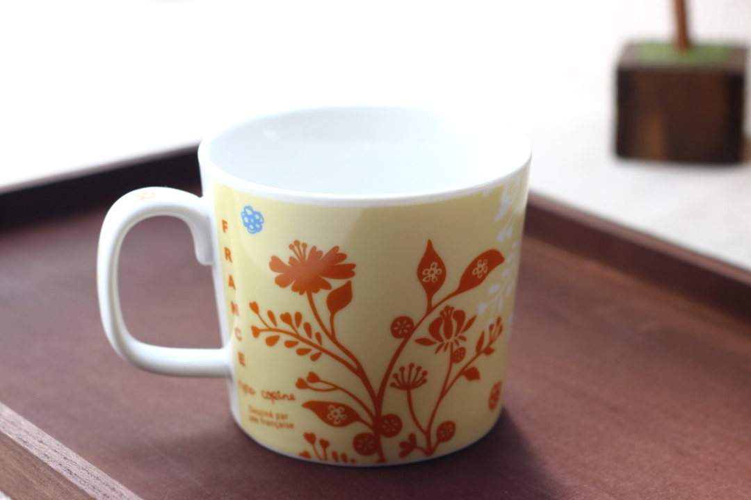 フランス マグカップ 270ml クリーム 日本製 美濃焼 マグ オフィス