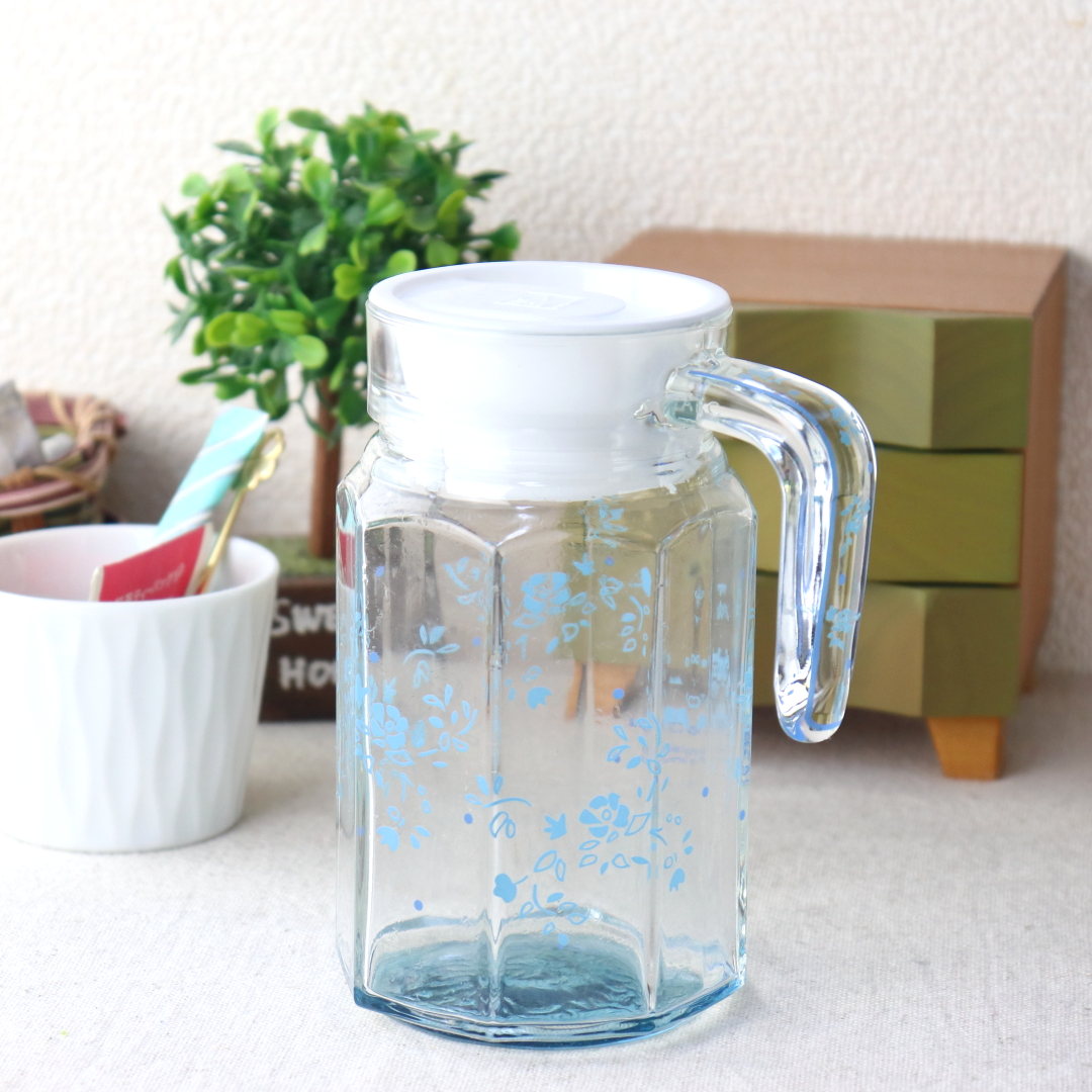アプレミディ オフタイムピッチャー 560ml ブルー フランスの食卓