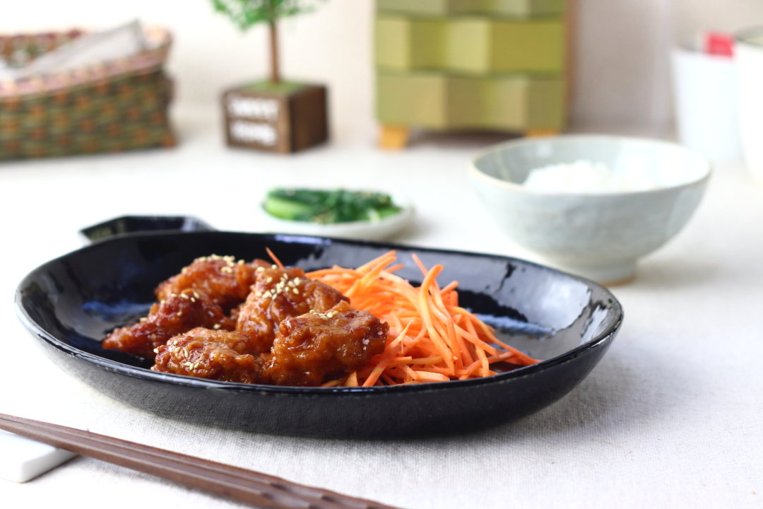 星空 瀬戸焼 楕円大皿 26.5cm 日本製 美濃焼 大皿 中皿 和皿 深皿