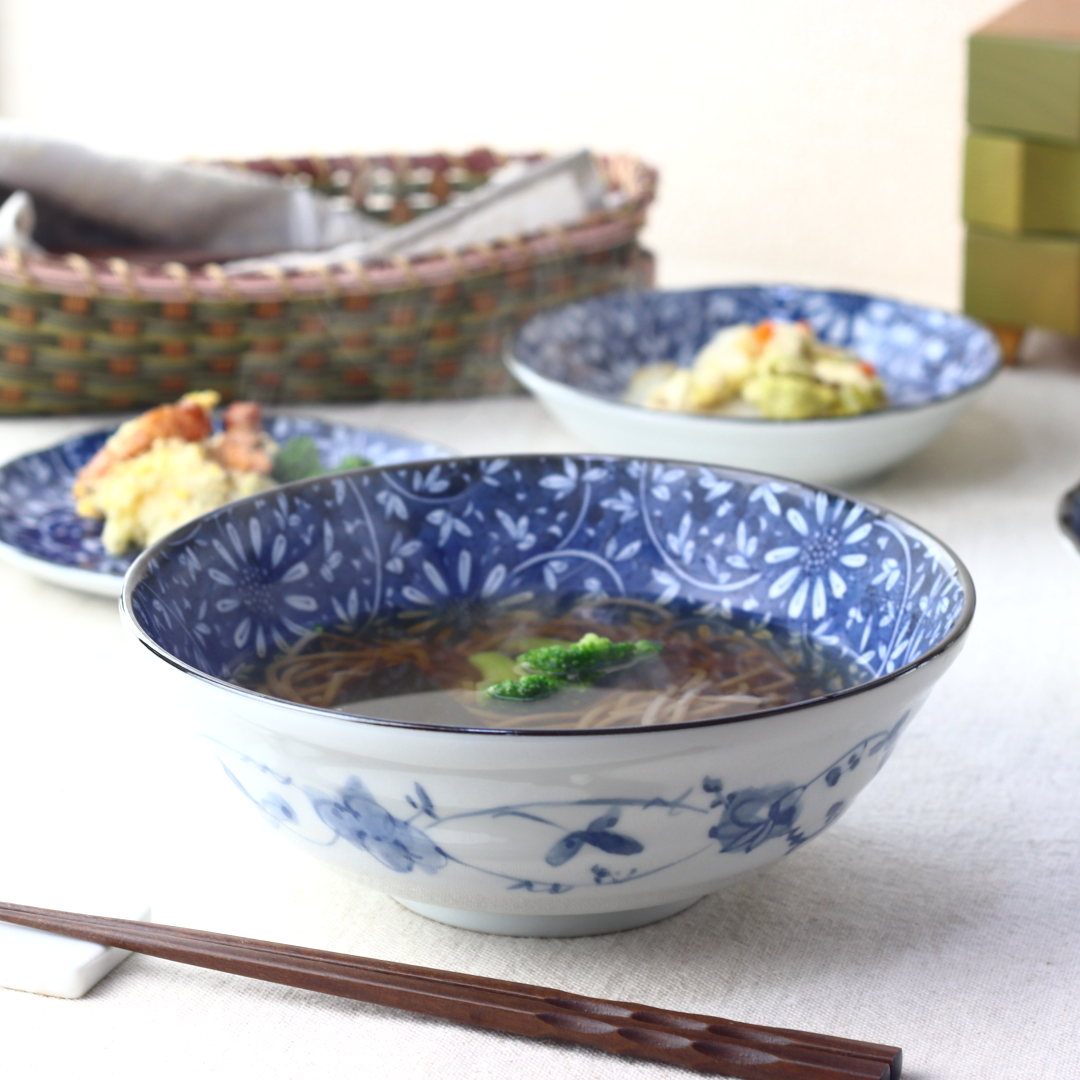 ※【専用品】※ 梅地紋麺鉢　新品-未使用　うどん、蕎麦、丼ものに tn01301.jpg