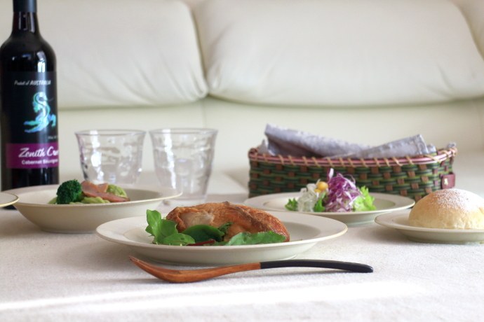 窯変クリーム釉 23.5cm大皿 国産 美濃焼 プレート 丸皿 平皿 ステーキ