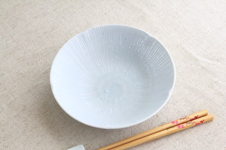 京千段 煮物鉢 16.8cm 国産 美濃焼 5.5鉢 浅鉢 肉じゃが鉢
