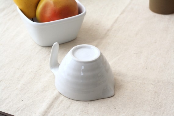 目盛り付ドレッシングピッチャー 100ml 国産 美濃焼 納豆鉢にも最適