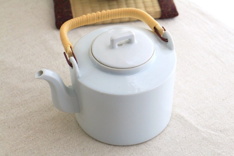 レトロポット ホワイト 1100ml 国産 美濃焼 スーパーアウトレット