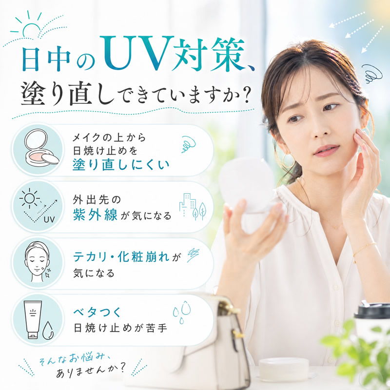 ケレキュアネ UVパウダー (フェイスパウダー) 8g [ SPF50+ PA++++