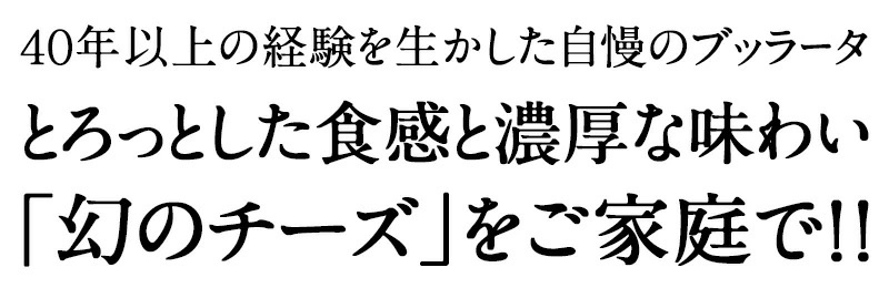 マルデラ社　冷凍ブッラータ