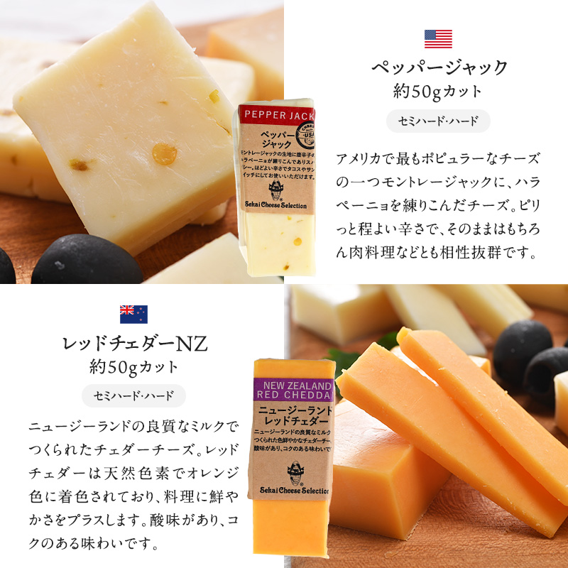 世界8か国10種のチーズ アソート セット［賞味期限：お届け後10日以上 