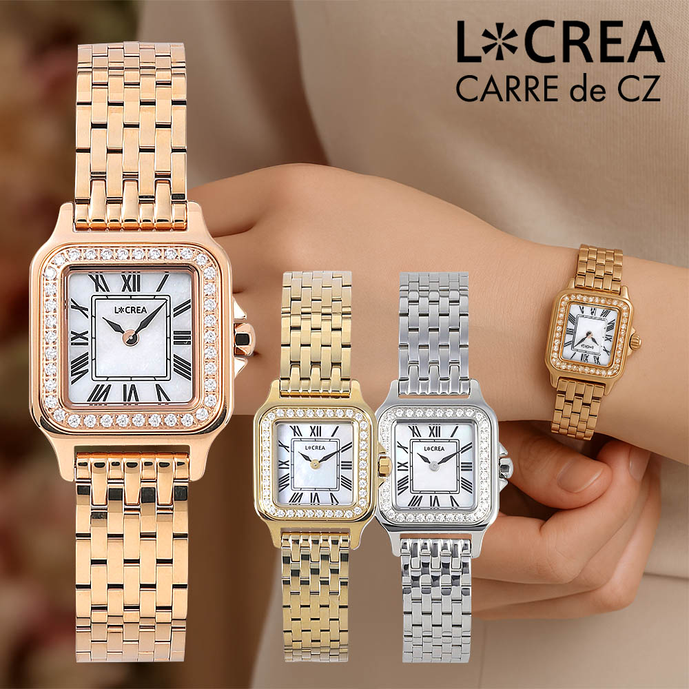 ルクレア 時計 LCREA CARRE de CZ カレドシーゼット レディース
