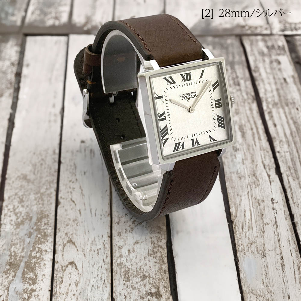 美品 ユニバーサルプロダクツ CARRE (VAGUE WATCH) 腕時計 VAGUE WATCH Co. 【正規品】VAGUE ヴァーグウォッチカンパニー