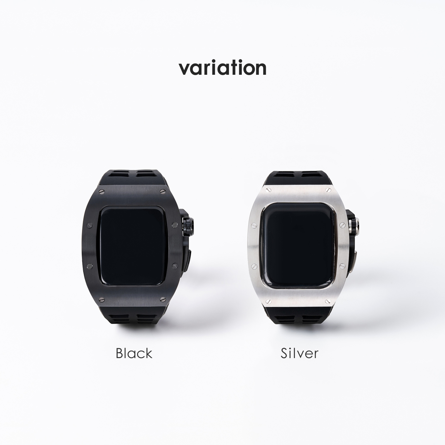 Luxury Apple Watch Case & Belt BR-AWC45SV ラグジュアリー アップル 