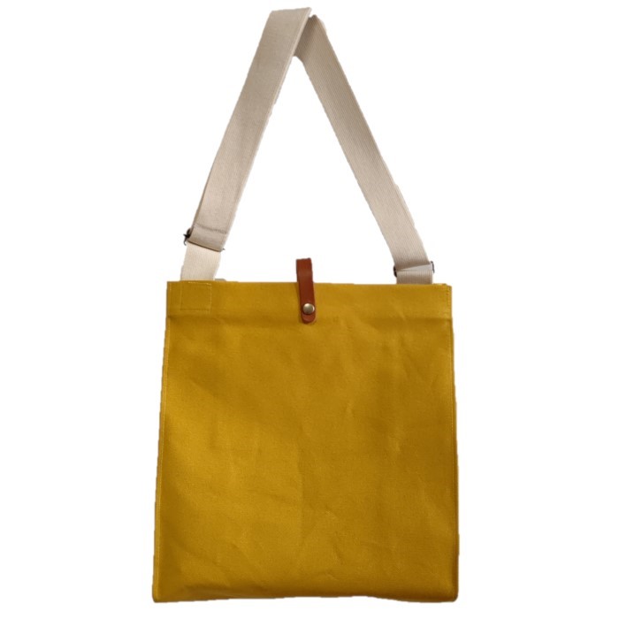 国産帆布 ぺたんこショルダー (coudre) : Craft Factory Rei