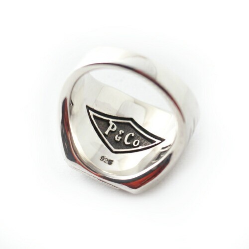 PEANUTS＆CO Peanuts＆Co. PHARAOHS HORSES RING SQUARE/ALL SILVER