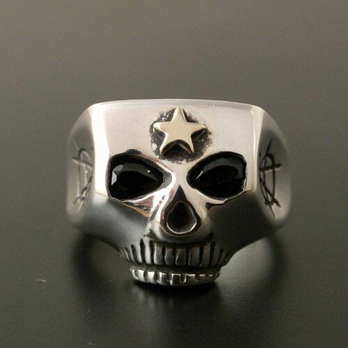 FLASH POINT（フラッシュポイント） Flash Point JIM SKULL RING K14