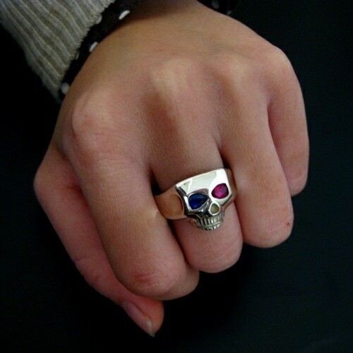 アクセサリー Flash Point JIM SKULL RING-SE-CRAZY FLASH POINT Flash Point JIM SKULL RING-SE-CRAZY(RUBY