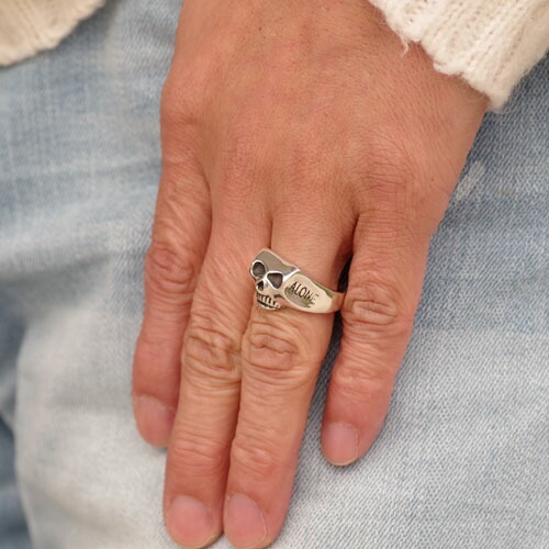 フラッシュポイント ジムスカルリング FIGHT ALONE FLASH POINT（フラッシュポイント） Flash Point JIM SKULL RING-FIGHT